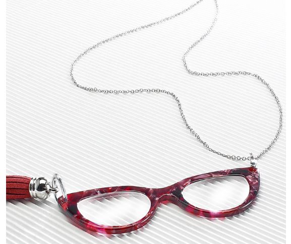 Collana occhiale con lenti graduate